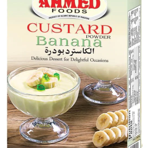 Ahmed Custard Pulver – Bananengeschmack 285g