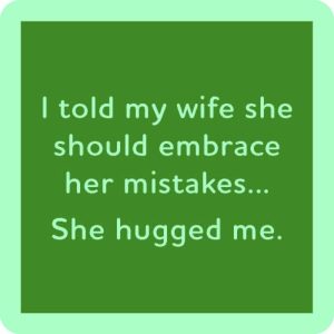Drinks on Me Untersetzer – She Hugged Me
