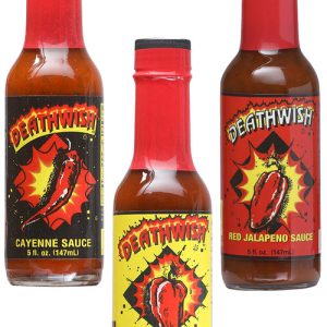 DeathWish scharfe Sauce Geschenk-Set, 3/ . – 5oz