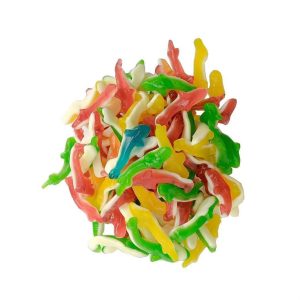 verschiedene Gummihaie