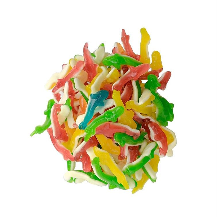 Verschiedene Gummihaie