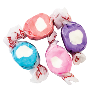 Salzwasser-Taffy – Beeren & Sahne 1/2 lb