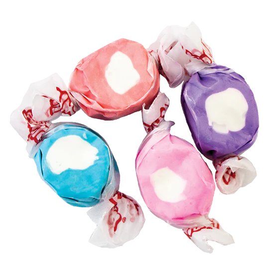 Salzwasser Taffy – Beeren & Creme 1/2 lb