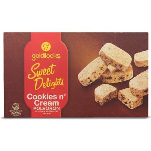 Goldilocks süßen Köstlichkeiten – Kekse und Sahne – Polvoron – philippinische Shortbread Kekse – 12 Stück – 10.60 Unze