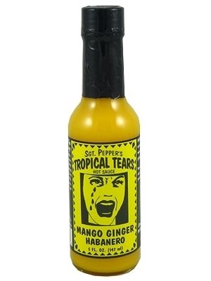 Tropische Tränen Mango Ingwer Chilisauce, 5oz