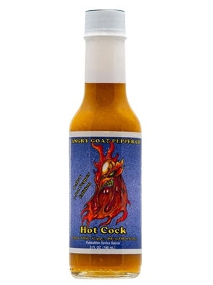 Chilisauce heißer Schwanz Angry Goat Pfeffer 5 oz Hitze 9