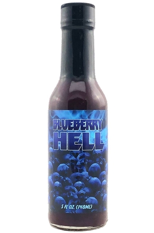 Hellfire Heidelbeere Hell Chilisauce, 5oz