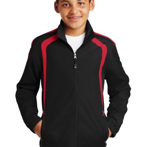 Sport-Tek Youth Colorblock Raglanjacke YST60