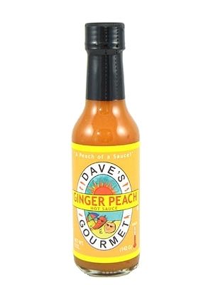 Dave's Ingwer Pfirsich Chilisauce, 5oz