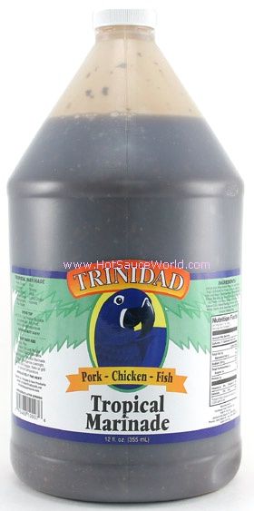 Trinidad Tropical Marinade Steakman's Marinade, 1 Gallone