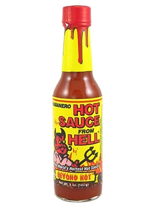 Habanero Chilisauce aus der Hölle Beyond Hot
