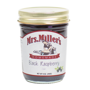 Mrs. Miller’s schwarze Himbeermarmelade