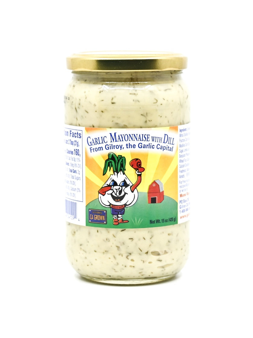 Knoblauch Mayonnaise mit Dill Garlic Dude Von the Garlic Shoppe 15