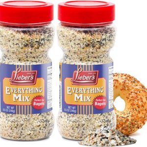 Lieber’s Everything Bagel Würzmittel, 8,5 Unzen (Packung mit 2)