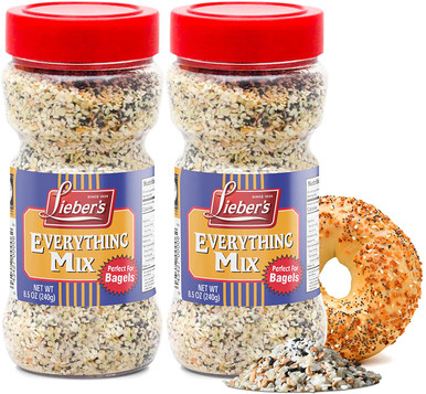 Lieber's Everything Bagel Gewürze, 8,5 oz (Packung mit 2)