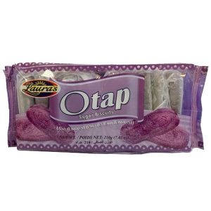 Laura’s – Otap Sugared Kekse – Ube Packung mit aromatisiertem (lila Yam-aromatisierten) Geschmack – 210 g