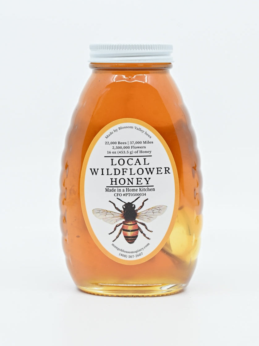 Honig lokale Wildblumen Mangoblüte Apiary 16