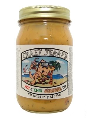 Verrückte Jerry's Hot n' Chile Käse Dip, 16oz
