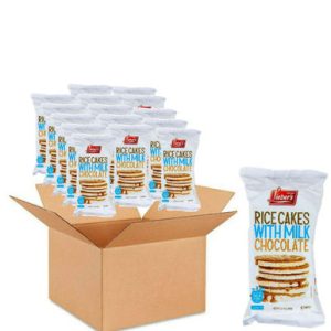 Lieber’s Milchschokolade überzogene Reiskuchen, 3.1 Unze (Packung mit 16 Stück)