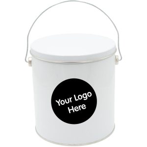 1 Gal Custom Branded Popcorn Geschenkdose