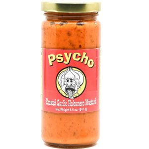 Senf psycho geröstet Knoblauch Habanero Senf 8.5