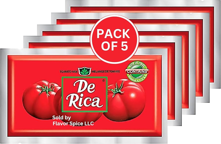 De Rica Tomatenpaste Nigerianisch – Satchet – Frischer Geschmack
