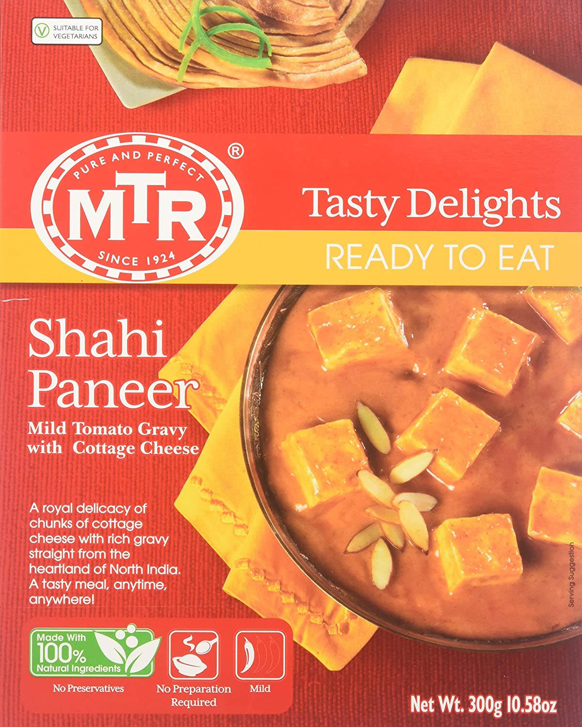 MTR Bereit zu essen – Shahi Paneer 10.58oz(300g)