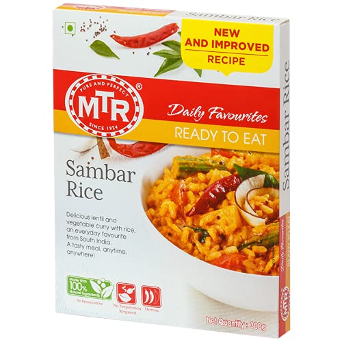 MTR Bereit zu essen – Sambar Reis 10,58 oz (300g)