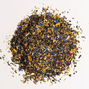 roter, weißer und blauer Tee