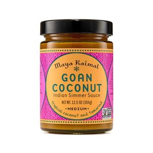 Maya Kaimal Goan Kokosnuss indisch köcheln Soße mittel