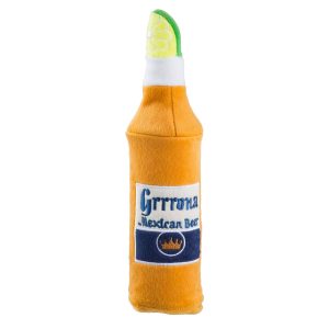Haute Diggity Dog – Grrrona Beer Wasserflasche Cracker Spielzeug
