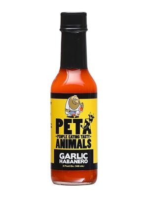 Chilisauce PETA Menschen Essen Leckere Tiere 5 oz Hitze 7