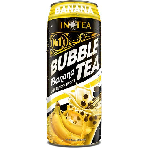 Imoeta – Bubble Tee Banane mit Tapioka Perlen – 16.6 FL OZ