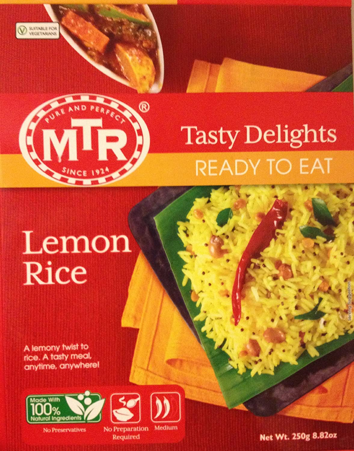 MTR Fertig zu essen – Zitronenreis 8,82 oz (250g)