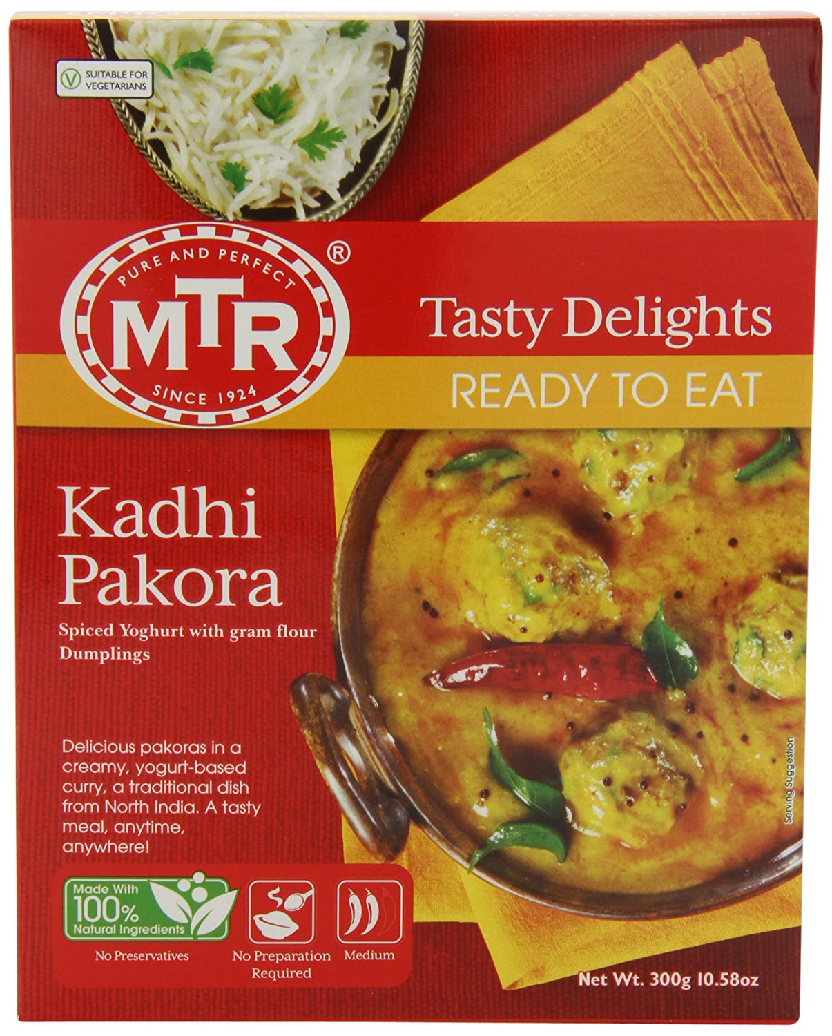 MTR Bereit zu essen – Kadhi Pakora 10.58oz (300g)
