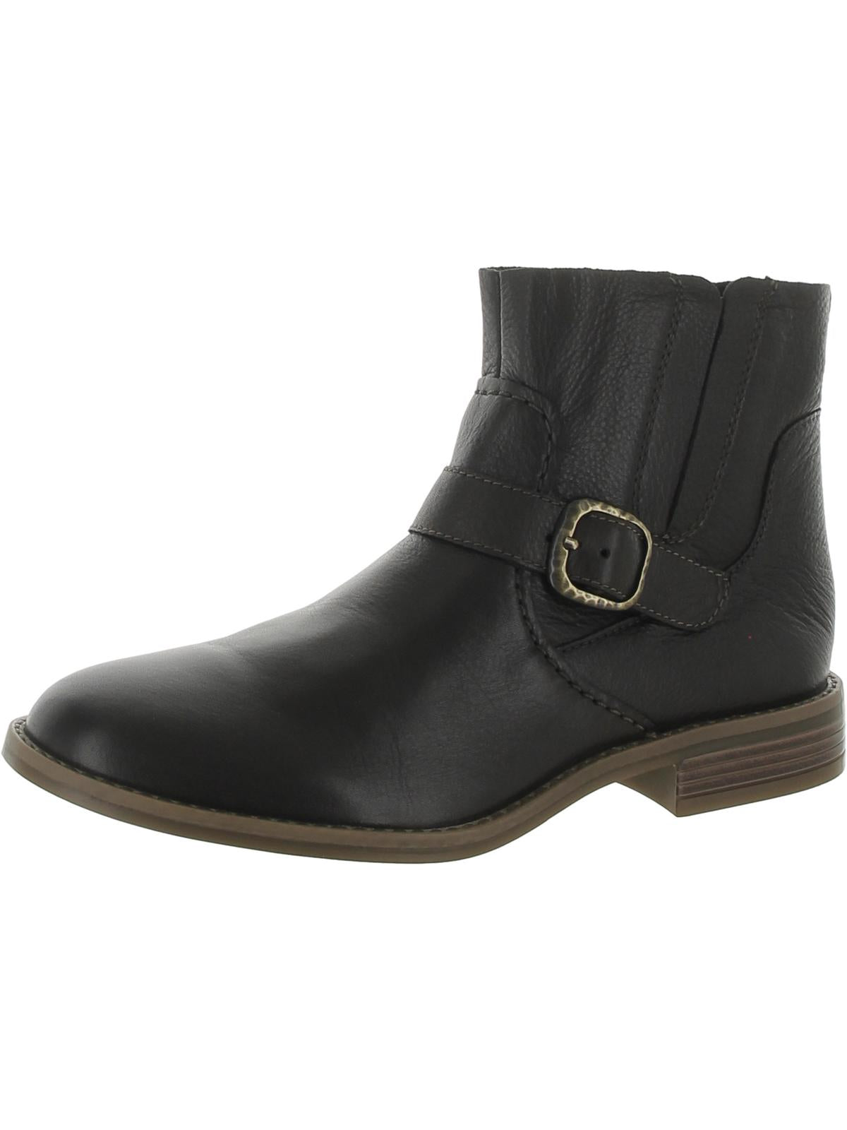 Camzin Loop Damen Leder Chelsea Stiefel