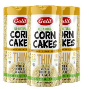 Galil Thin Maiskuchen, Meersalz, koscher für Passover 3,5 oz (Packung von 3)