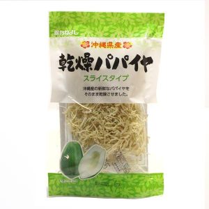 in Scheiben Papaya Okinawa getrocknete Papayastreifen – 20g