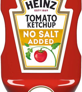 Heinz No Salz zugesetzte Tomatenketchup, 14 Unzen.