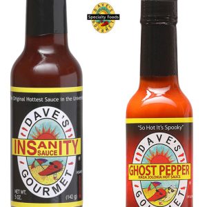 Dave’s Gourmet Irrsinn heißere Saucen Geschenk-Set, 2/ . – 5oz