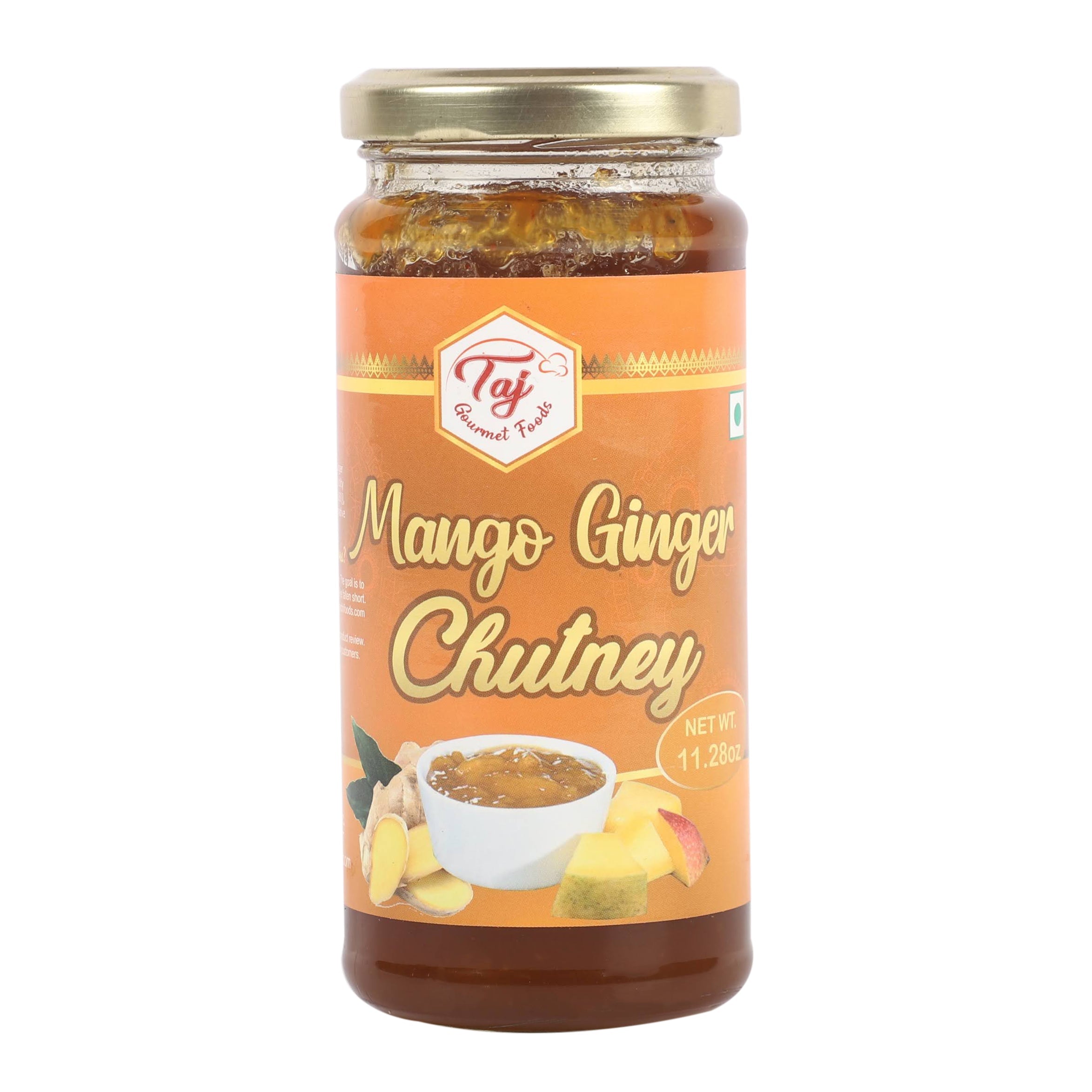 TAJ Mango Ingwer Chutney, 320g (11.28 Oz)