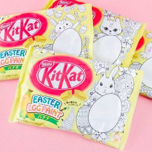 Kit kat Ostern Eier malen Pralinen – Banane