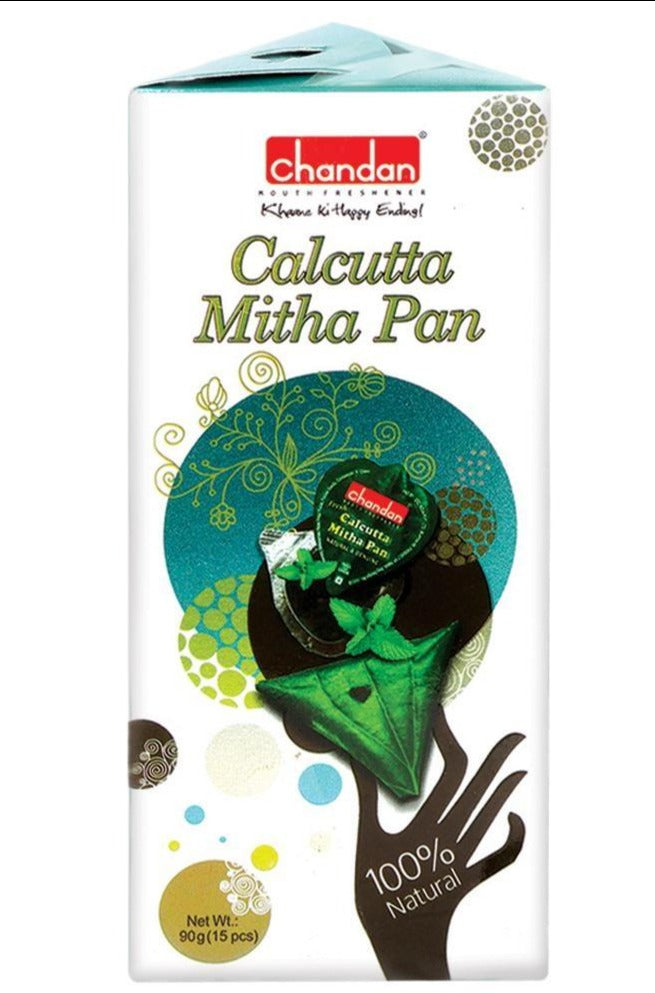 Chandan Calcutta Mitha Pan 3.17oz (90g), (15 Einheiten)