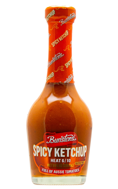 Bunsters 6/10 Hitze scharf Ketchup