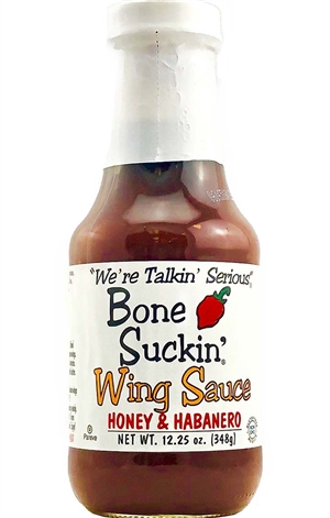 Bone Suckin Honig & Habanero Flügelsauce, 12,25 oz