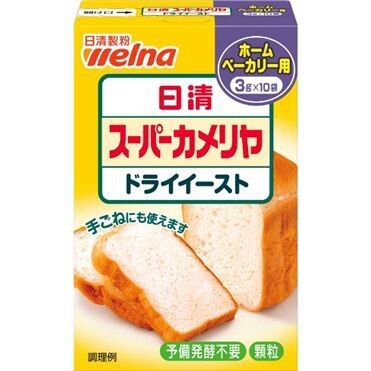 Nissin, Super Kameriya, Trockenhefe, 3g x 10 Beutel in 1 Box