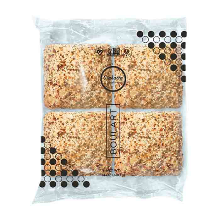 boulart – ciabatta alles 4-Pack, 3,5 Unzen Packung mit 18
