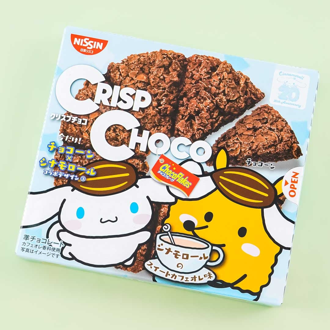Cinnamoroll Crisp Choco Snacks – Süßes Café Au Lait