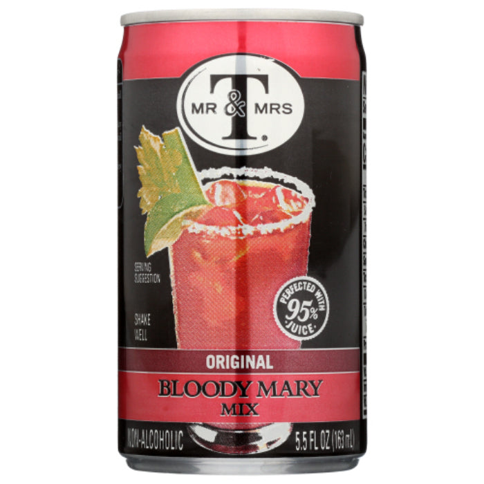 Mr & Mrs T – Dose Mixer Bloody Mary, 5,5 Oz – Packung mit 24 Stück