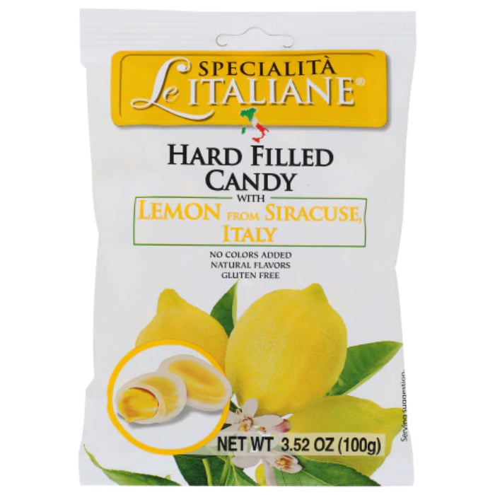 Le Specialità Italiane – Zitrone Süßigkeiten, 3,52 Oz – Packung mit 12 Stück